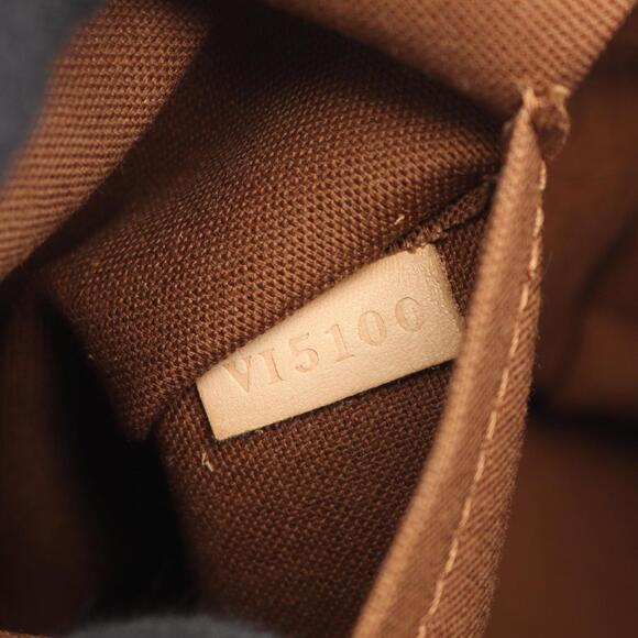 LOUIS VUITTON Brown Monogram Leather Bag - Picture 5 of 10